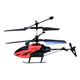 Helicóptero de Juguete Recargable USB Luz Led Doble Hélice Con Sensor ROJO