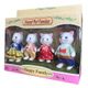 Muñecos X4 Animales Forest Pets Familia Gato