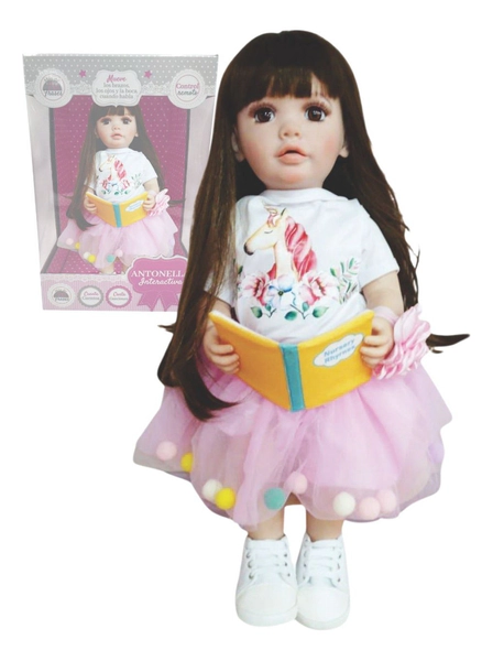 Muñeca Antonella Interactiva 70 Frases Cuenta Cuentos Canta