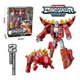 Robot Dinosaurio Transformable 2 En 1 Guerrero Transformers Transformers Rojo