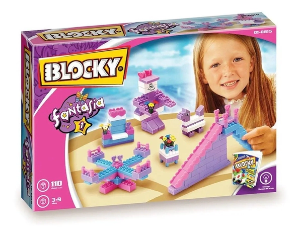 Blocky Fantasía 1 Con 105 Piezas Original Dimare