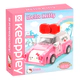 Bloques Auto Hello Kitty Wabro 56384 Cantidad De Piezas 0