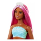 Muñeca Barbie Sirena Cabello De Colores