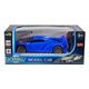 Auto De Carrera Radiocontrol Con Luz Escala 1:24 Con Aleron Amarillo