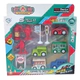 Set De Ciudad Autobus Y Ciudad Bomberos City Rescue