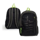 Mochila Escolar Chill Out De Espalda Negra 17' Zaphir