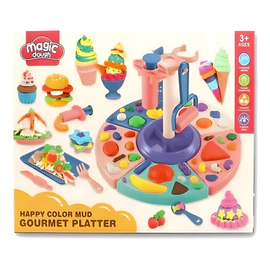 Set De Masas Moldeables Platillo Gourmet Magic Dough C/ Acc