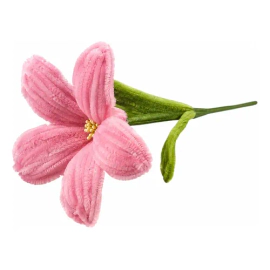 Flor De Tela Moldeable Felpa Decorativa Diy 14+