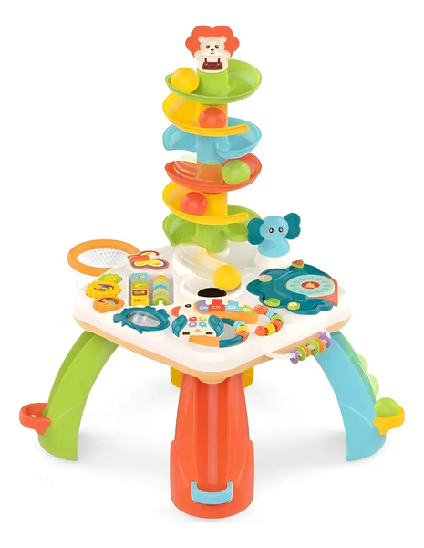 Mesa De Actividades Didácticas Para Bebés Con Juegos