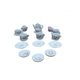 Mini Set De Té De Porcelana Infantil Con 6 Tazas Y 12 Platos