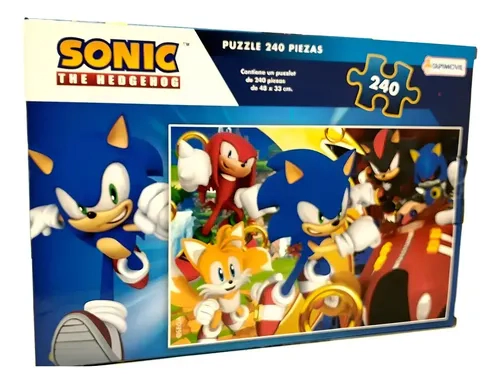 Rompecabezas Puzzle De Sonic The Hedgehod 240 Piezas