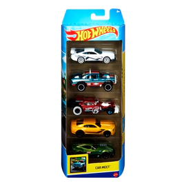 Hotwheels Pack X5 Autos Coleccionables Surtidos