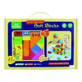Bloques De Construcción De Eva Soft Juego Rompecabezas 47pcs