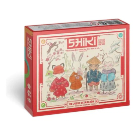 Juego De Mesa Shiki Juego De Cartas Con Dados De Maldon