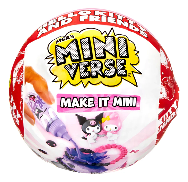 Miniverse 08cm Make It Mini Hello Kitty Kitty And Friends Si