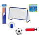 Arco De Futbol Desarmable Con Pelota E Inflador 51 X 80cms