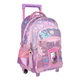 Mochila Footy Con Carro 18l Call Me Con Luz