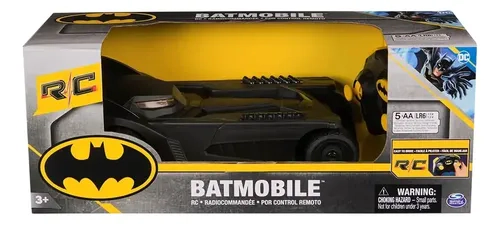 Batman Batimovil Auto A Control Remoto 1:18 Con Luz Y Sonido