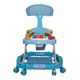 Andador Mecedor Bebe Con Manija, Capota Y Juegos Didácticos Gugga CELESTE