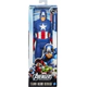Figura Avengers Titan Capitan America 29cm Hasbro Marvel