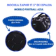Mochila Escolar Futbol Football De Espalda 17.5' Zaphir