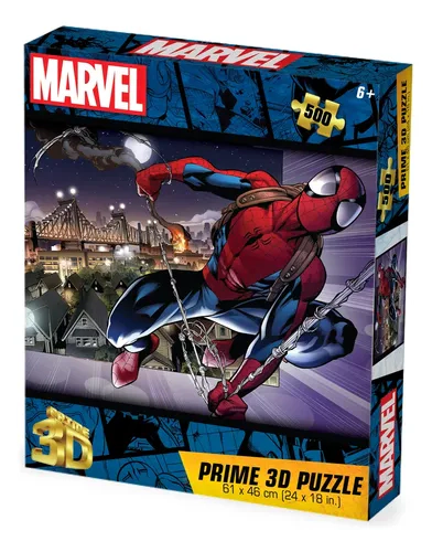 Rompecabezas Marvel Spiderman 500 Piezas Puzzle