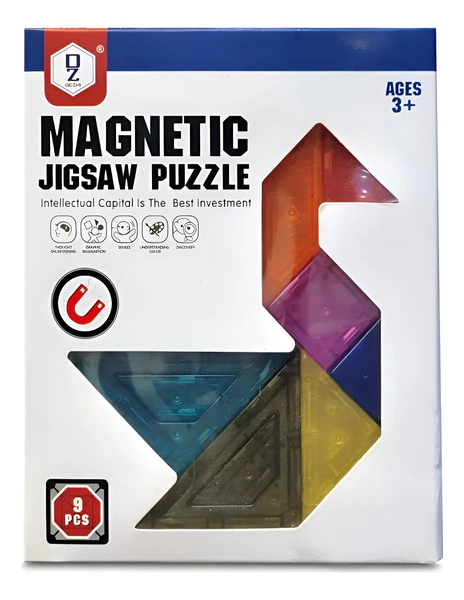 Bloques Magneticos X9 Triangulos Rectangulos Imanes Animales