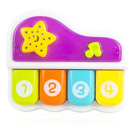 Piano Musical Con Luz Y Sonido Juguete Bebe Didáctico