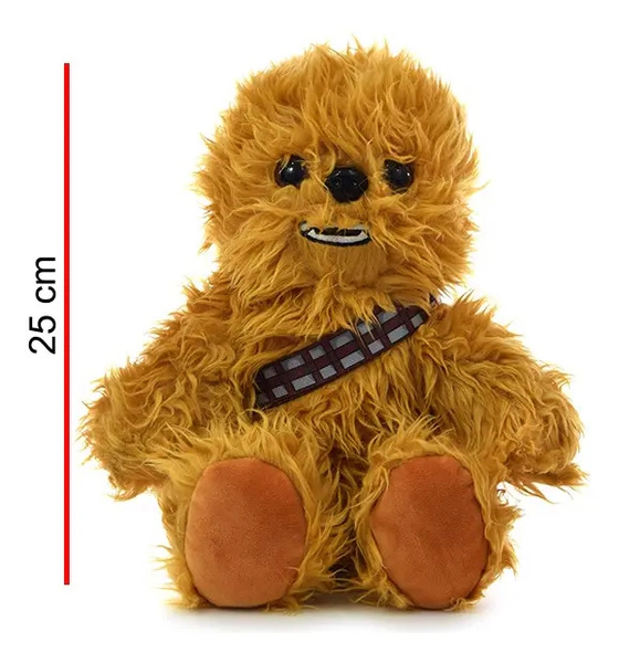 Peluche Star Wars Chewbacca Original Sentado 25cm Phiphi Toy