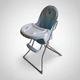 Silla Para Comer De Bebe Con Bandeja Extraíble Tela Lavable