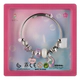 Pulsera Fashion Jewelry Con Dijes Brillantes Para Niñas