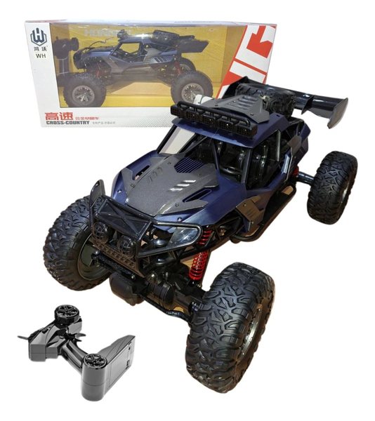 Auto A R/control Batería Recargable Todo Terreno Buggy 1:6 Azul Auto Buggy