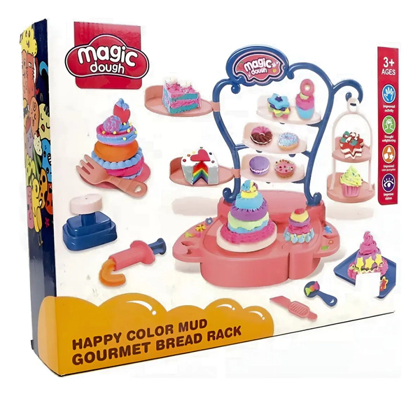 Set De Masas Moldeables Gourmet Magic Dough Coleccionables