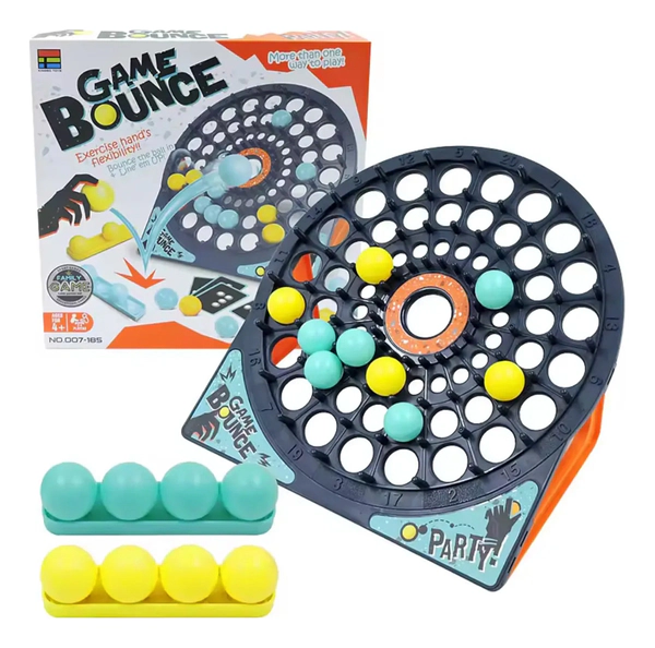 Juego Game Bounce De Lanzamiento De Pelotas Con Tablero