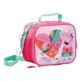Lunchera Termica Escolar Infantil Peppa Pig Surtido Wabro