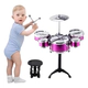 Bateria De Juguete Estilo Percusion Jazz Drum