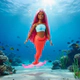 Muñeca Barbie Sirena Cabello De Colores