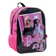 Mochila Espalda Barbie Relieve 14 Wabro Color Negro C