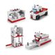 Set Bloques Ambulancia Para Armar 1000 Piezas 6 En 1