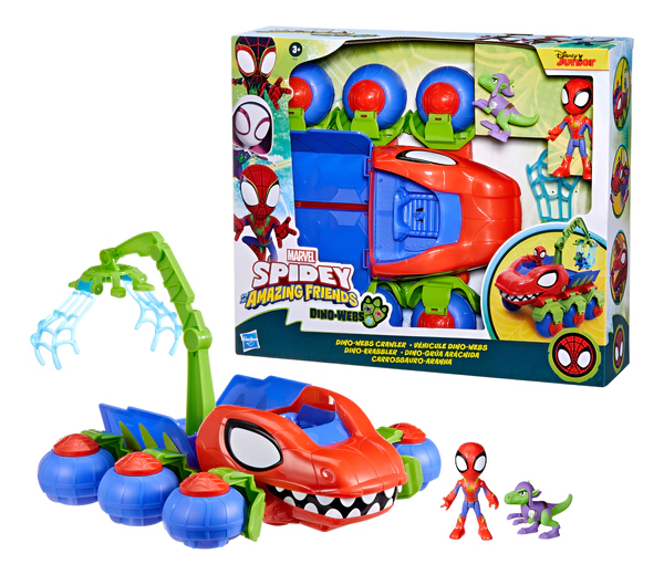 Spidey Marvel Dino-webs Crawler Toy Car Playset Wabro