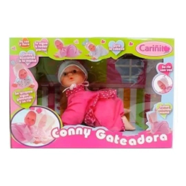 Muñeca Conny Gateadora Cariñito Interactiva