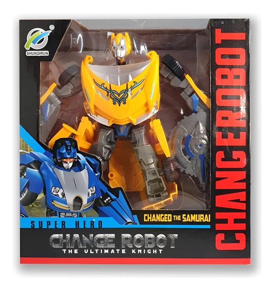 Transformers Coleccionables Auto Carrera Simple Armado 16cm