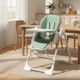 Silla De Comer Bebe C/ Mecedora Reclinable Y 3 Alturas Gugga