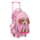 Chimola Mochila Escolar Con Carro 18 Pulgadas Poodle