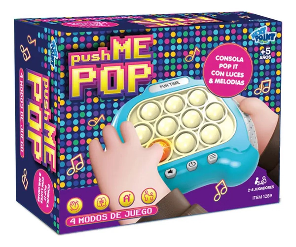 Juego De Mesa Push Me Pop Con Luz Y Sonido Pop It Nextpoint