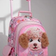 Chimola Mochila Escolar Con Carro 18 Pulgadas Poodle