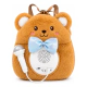 Mochila De Peluche Con Bluetooth Micrófono Karaoke Infantil