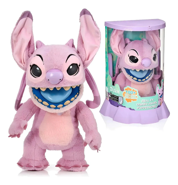 Peluche Interactivo Angel Disney 35 Cm Real Stitch
