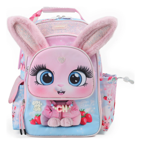 Mochila Escolar Chimola Conejita 14 Pulgadas De Espalda