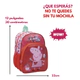 Mochila Escolar Peppa Pig Espalda 12 Pulgadas Wabro Surtido